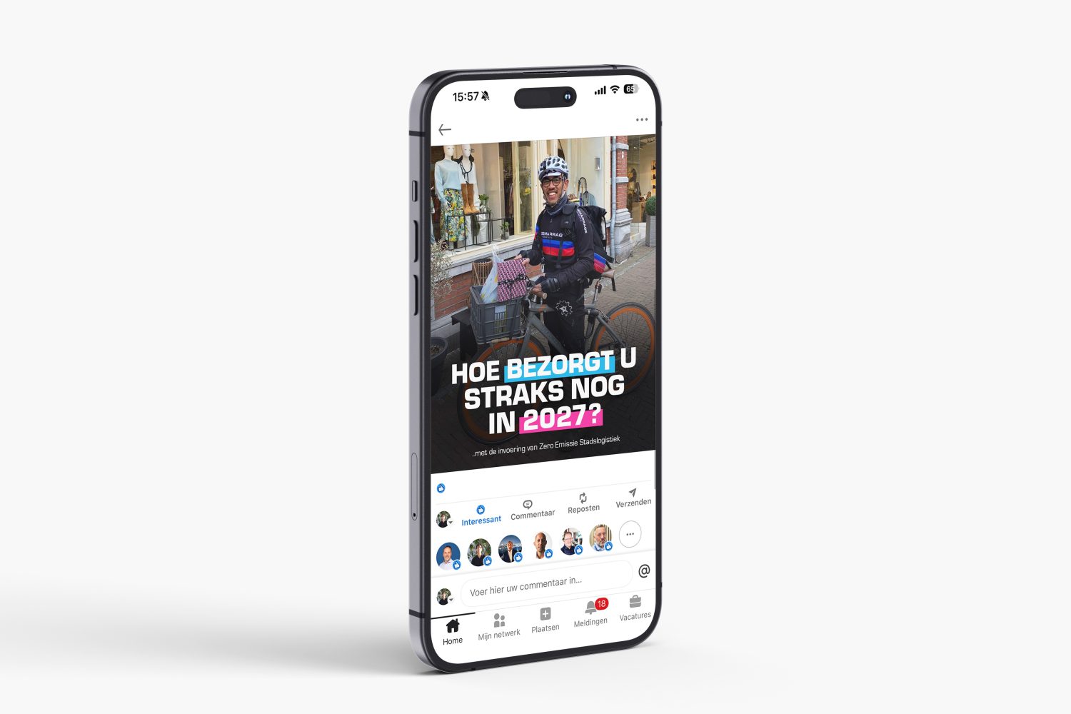 Studio Tim - Demarrage Fietskoeriers (social media) V2